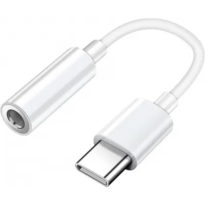 Adaptor Audio USB-C - 3.5mm Mobeen by Samsung, Alb GP-TGU023AEAWW