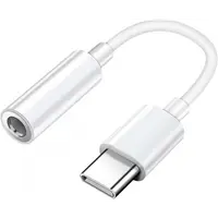 Adaptor Audio USB-C - 3.5mm Mobeen by Samsung, Alb GP-TGU023AEAWW