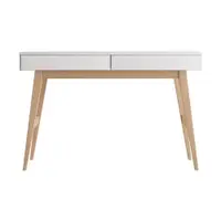 Birou pentru copii cu blat alb 60x120 cm Swing – Pinio