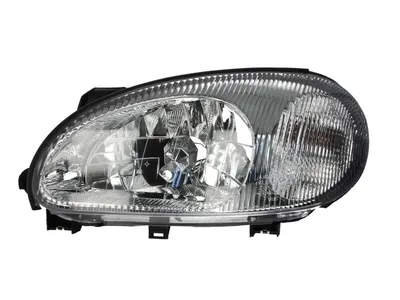 Far Stanga (H4, electric, fara motoras, culoare insert: gri, culoare semnalizator: transparent) potrivit DAEWOO LANOS; FSO LANOS