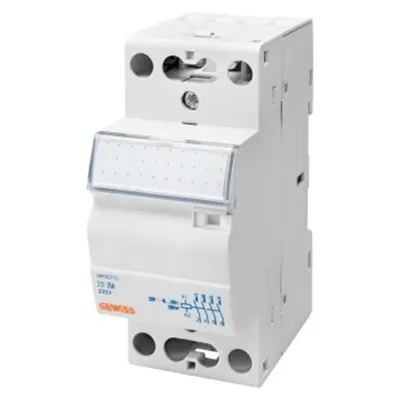 Contactor Ctr - 20a 4no 230v - 2 Module