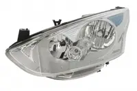 Far stanga H15 H7, electric, cu motoras, fara becuri, fundal alb, semnalizator transparent FORD B-MAX intre 2012-2017