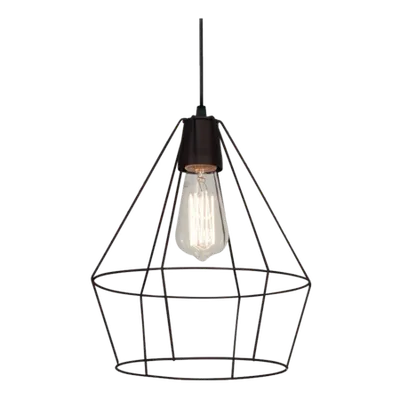 Heidi Lustra 1xe27 Negru
