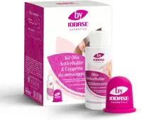 Kit anticelulitic cu ulei și cupă – pentru celulită, drenaj și piele fermă