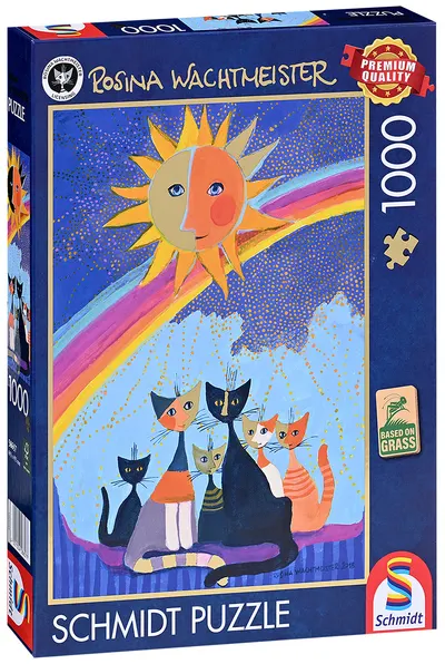 Puzzle Schmidt din 1000 piese - Sub ploaie