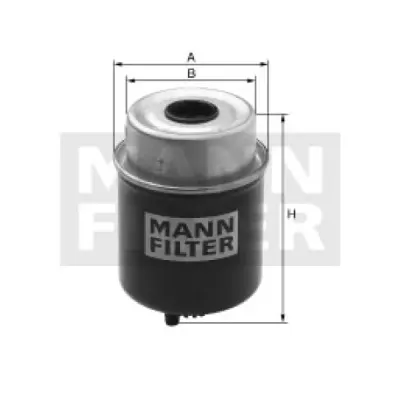 Filtru combustibil MANN-FILTER WK 8148