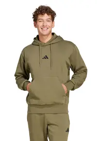 Hanorac regular fit cu buzunar kangaroo Feelcozy - Kaki