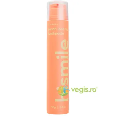 Pasta de Dinti cu Fluor si Aroma de Piersica Peach Iced Tea 60g