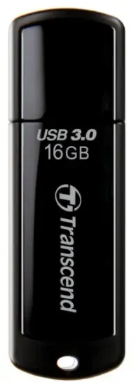 Stick USB Transcend JetFlash 700, 16GB, USB 3.0 (Negru)