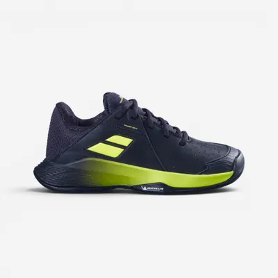 Încălțăminte de tenis orice suprafață, Babolat Propulse Jr negru Copii