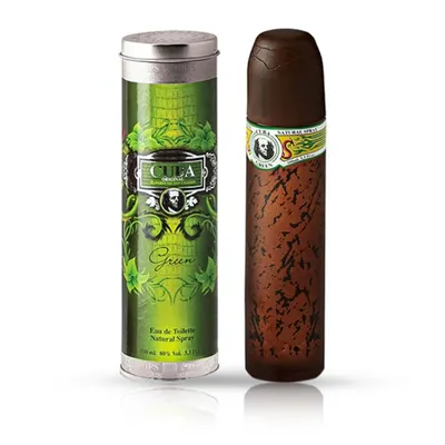 Apa de toaleta CUBA - pentru barbati - Green - 100 ml