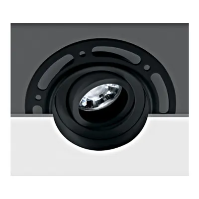 INA-R/T GU10 MR16, GU10, trimless, IP20, negru