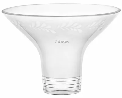 Pâlnie din silicon de schimb KikkaBoo, 24 mm