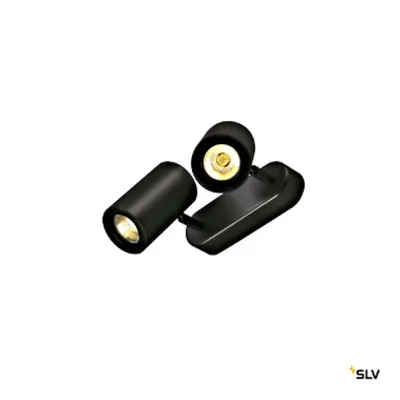 Enola_B WL&CL dublu,negru2xGU10, max.50W