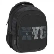 Ghiozdan Starpak NYC, 43 cm, 3 compartimente, negru