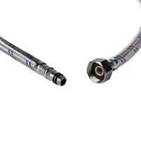 FRF-80 Racord flexibil apă 80 cm, F1/2' x M10 x 20 mm, FLOW