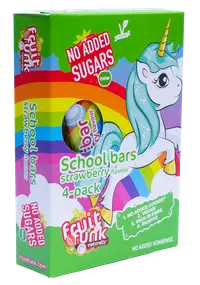 Batoane din fructe cu capsuni Unicorn, 80g, Fruit Funk