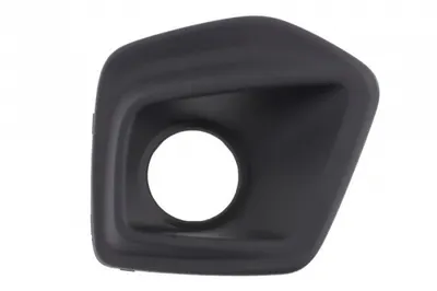 Element bara Dreapta (cu orificii lampa ceata, plastic, negru, THATCHAM) potrivit FIAT FIORINO MINIVAN 11.07- 01.16