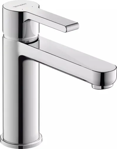Baterie lavoar Duravit B.2 B21020002010, marime M, cartus ceramic, monocomanda, 165 mm, Crom lucios