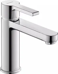 Baterie lavoar Duravit B.2 B21020002010, marime M, cartus ceramic, monocomanda, 165 mm, Crom lucios