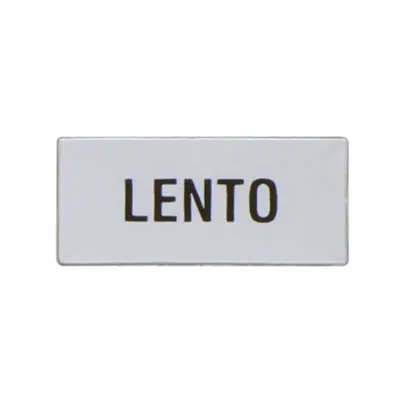 Eticheta cu text pentru LPX AU100 LEGEND HOLDER, LENTO