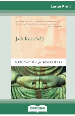 Meditation For Beginners (16pt Large Print Edition)