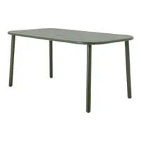 Masă de grădină din metal 90x160 cm Calana – Bloomingville