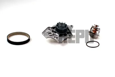 Set pompa apa + curea dintata cu termostat potrivit AUDI A3, A4 ALLROAD B8, A4 B8, A5, A6 C7, A8 D4, Q3, Q5, TT; SEAT ALHAMBRA, ALTEA, ALTEA XL, EXEO, EXEO ST, LEON, TOLEDO III 1.8-3.0 09.04-07.19