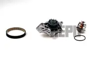 Set pompa apa + curea dintata cu termostat potrivit AUDI A3, A4 ALLROAD B8, A4 B8, A5, A6 C7, A8 D4, Q3, Q5, TT; SEAT ALHAMBRA, ALTEA, ALTEA XL, EXEO, EXEO ST, LEON, TOLEDO III 1.8-3.0 09.04-07.19