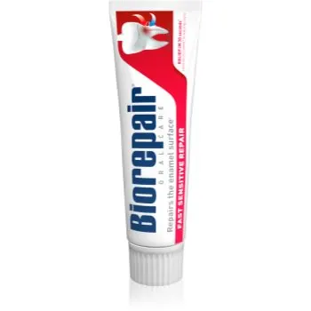 Biorepair Fast Sensitive Repair pastă de dinți bioactiva pentru desensibilizarea și restabilirea smaltului dentar