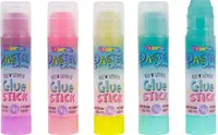 Lipici uscat Colorino Pastel - 9 g, sortiment