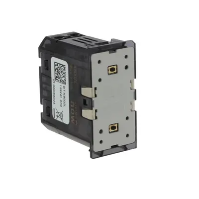 Actuator cu 2 relee, independent si neutru, pentru sarcini simple sau duble de 230 V c.a.:16A