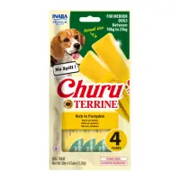 Churu Terrine Medium Dog Recompense cu Dovleac 30 Gr x 4 Buc