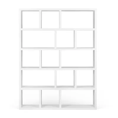 Bibliotecă albă 150x198 cm Berlin – TemaHome