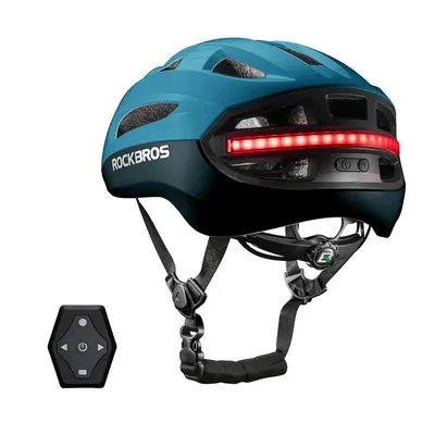 Cască de bicicletă inteligentă cu LED și telecomandă ROCKBROS