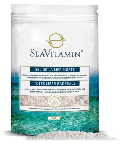Sare de la Marea Moartă SeaVitamin, 500 g, Lemon Pharma