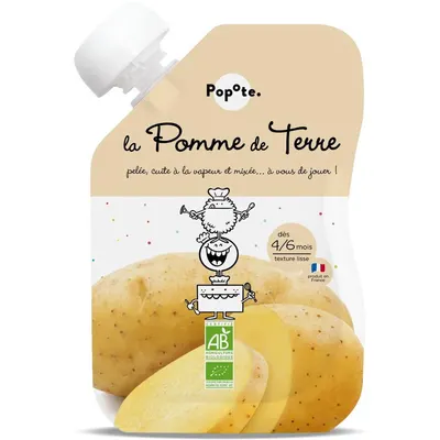 Piure cu 60% Cartofi pentru Copii +4/6 Luni Ecologic/Bio 60g