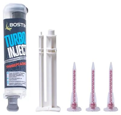 Adeziv cianoacrilat bicomponent Bostik - Turbo Inject, universal, 10 g