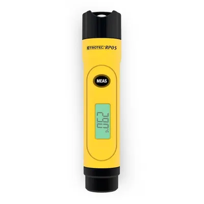 Termometru cu infrarosu TROTEC RP05, Functie HOLD, Deconectare automata, Timp de reacție: ≤1 secunda