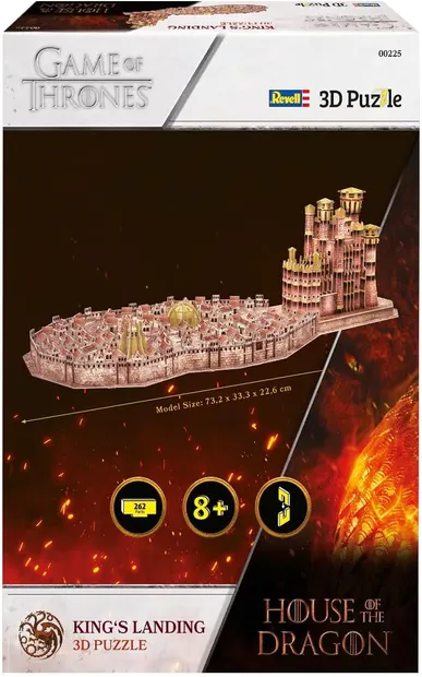 Puzzle 3D Revell din 262 piese - Palatul Regelui