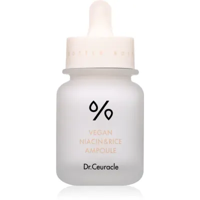 Dr.Ceuracle Vegan Niacin & Rice Ampoule ser cu efect iluminator pentru uniformizarea nuantei tenului 30 ml