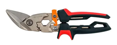 Foarfece pentru tablă Fiskars - PowerGear, pentru tăiere la stânga