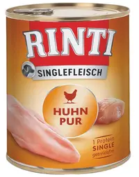 RINTI Singlefleisch Chicken Pure hrana monoproteica pentru caini, cu pui 400 gr