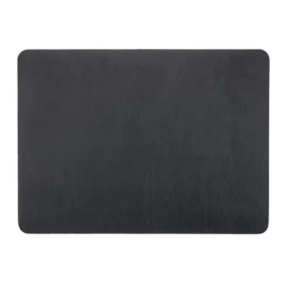 Suport farfurie din imitație de piele ZicZac Togo, 33 x 45 cm, negru