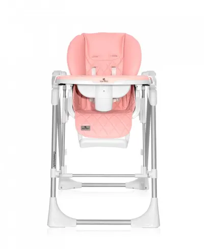 Scaun de masa si leagan electric Camminando Pink