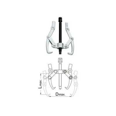 Extractor cu doua brate reglabile UNIOR 230x190 NR.2 680/2