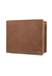 Portofel barbati - seria Volo 492177 - piele naturala - Maro cognac