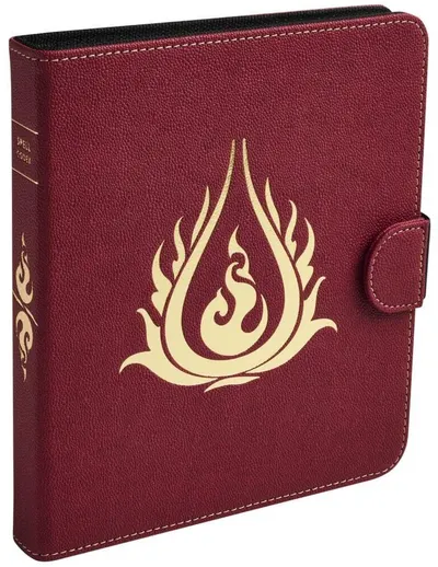 Mapă pentru păstrarea cărților Dragon Shield Spell Codex - Blood Red (160 buc.)