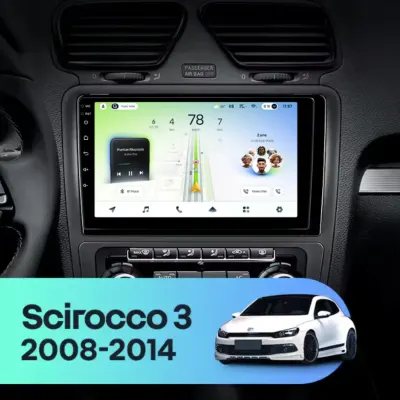 Navigatie Auto Teyes CC4L DTS Volkswagen Scirocco 2008-2017 6+64GB 9" QLED Qualcomm 2Ghz, Android 4G Bluetooth 5.1 DSP