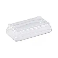 Capac din Plastic pentru Caserole 500 g, 192 x 120 x 30 mm, 960 Bucati